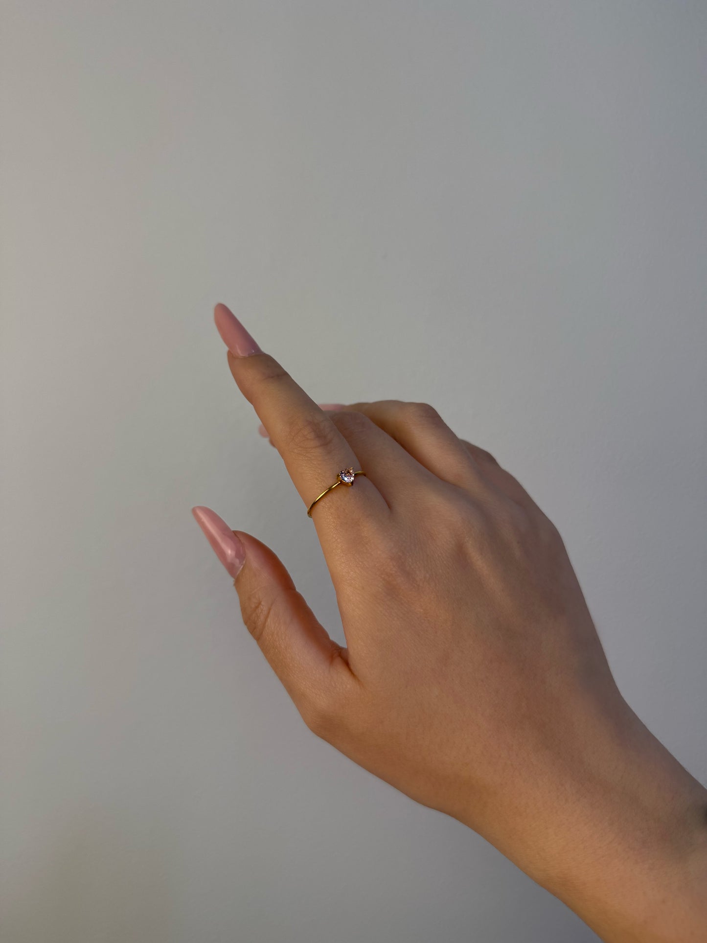 Anello Cuore Mini Oro