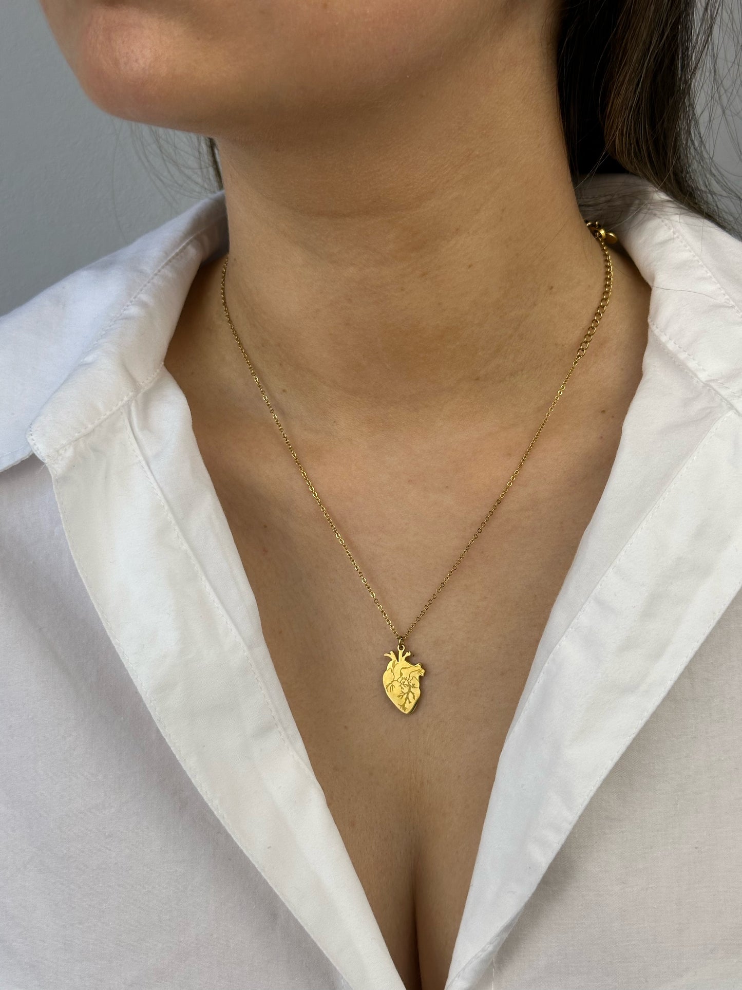 Collana Cuore Anatomico